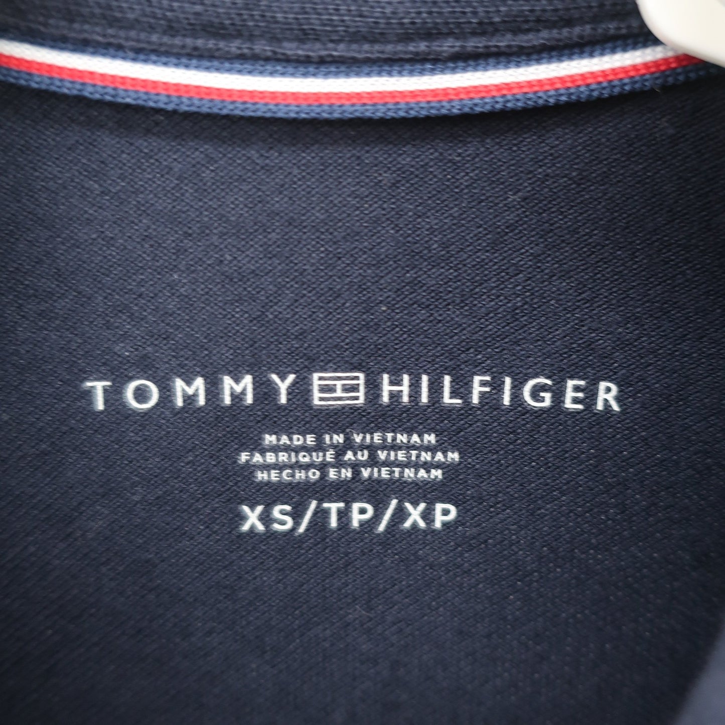 TOMMY HILFIGER(トミーヒルフィガー) ポロシャツ ネイビー レディース XS B