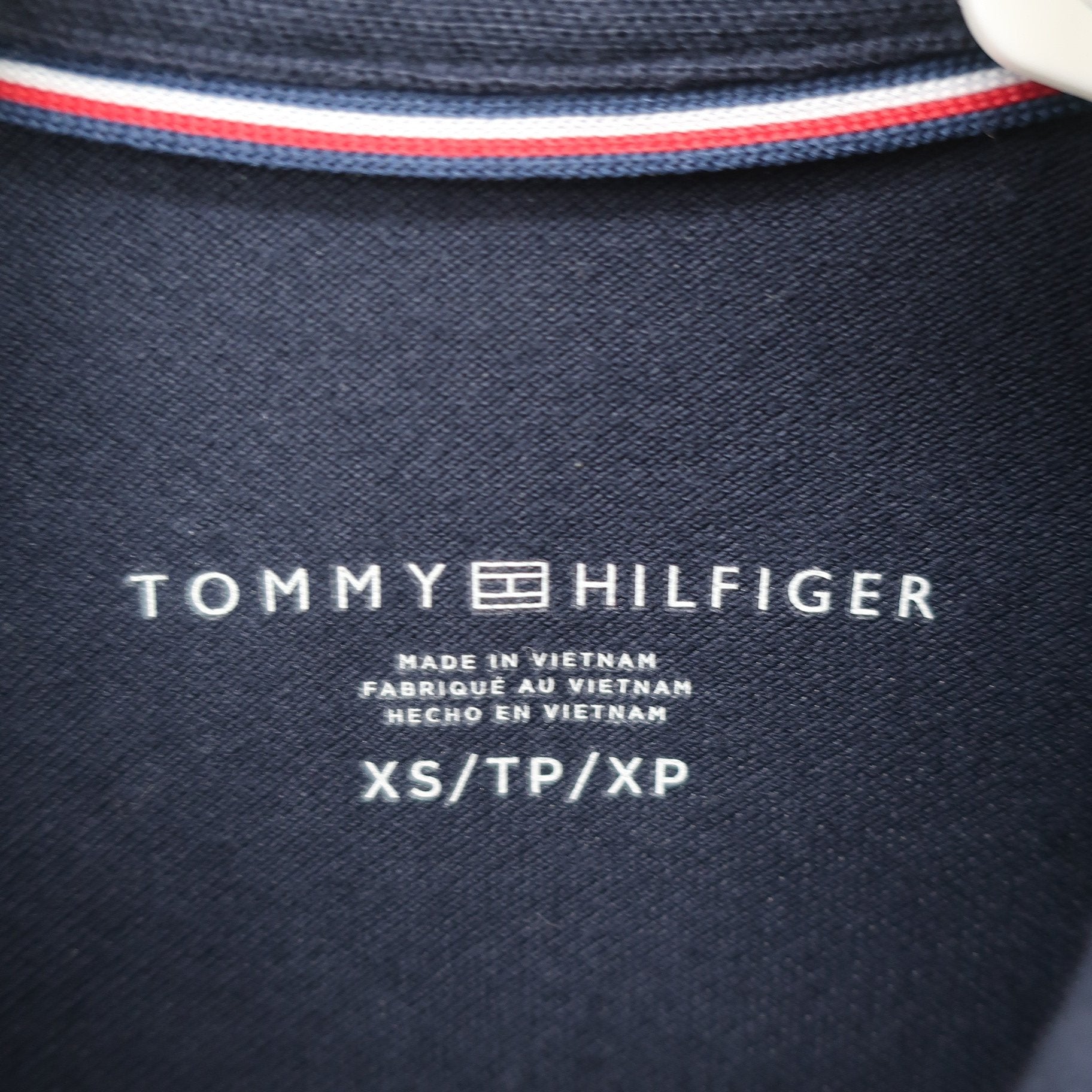 TOMMY HILFIGER(トミーヒルフィガー) ポロシャツ ネイビー レディース XS B