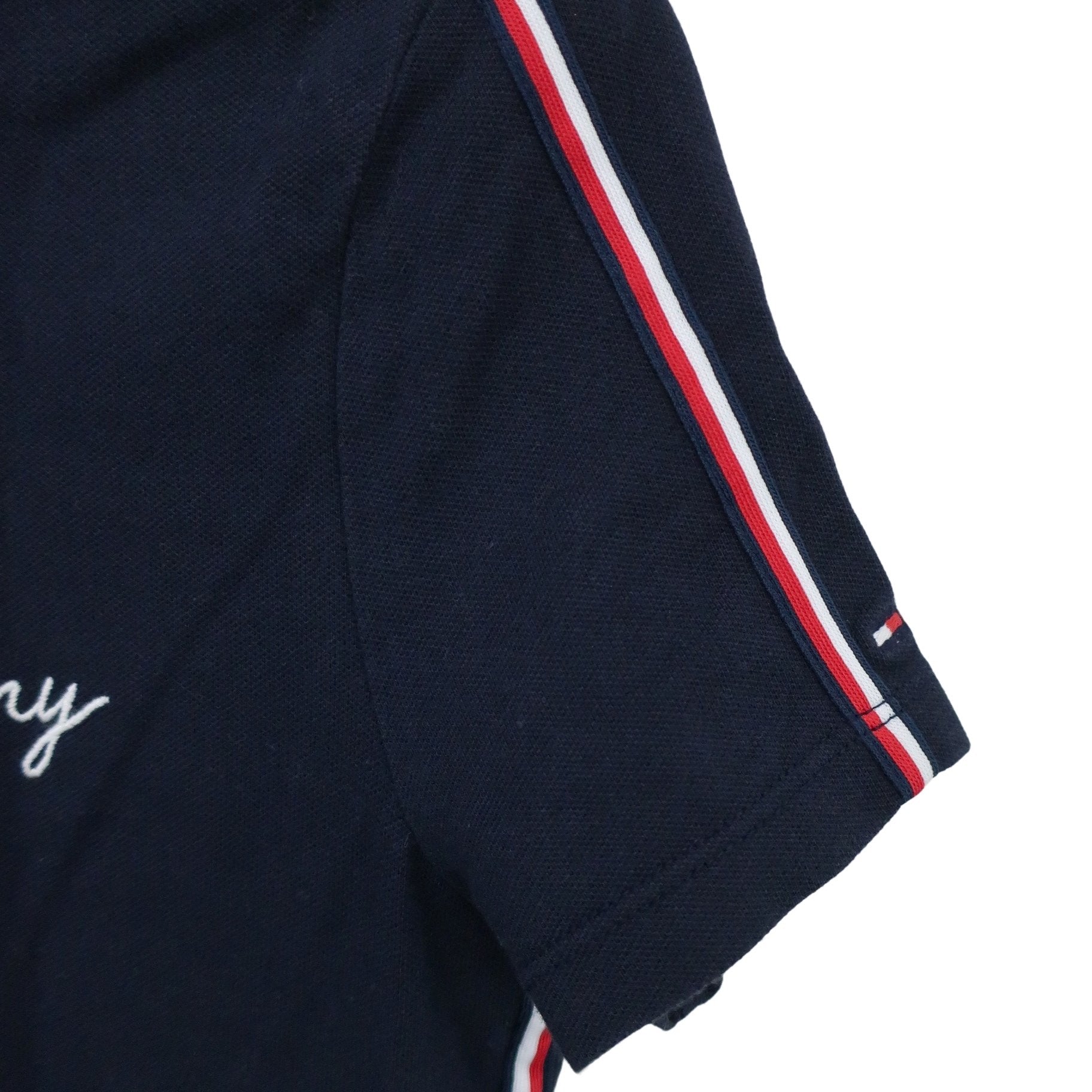 TOMMY HILFIGER(トミーヒルフィガー) ポロシャツ ネイビー レディース XS B