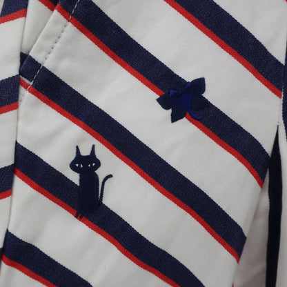 le coq sportif(ルコックスポルティフ) スカート 白青赤ストライプ レディース 9 B