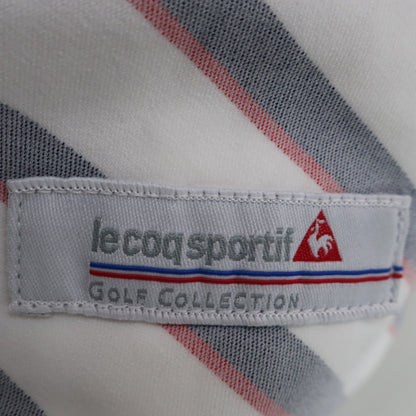 le coq sportif(ルコックスポルティフ) スカート 白青赤ストライプ レディース 9 B