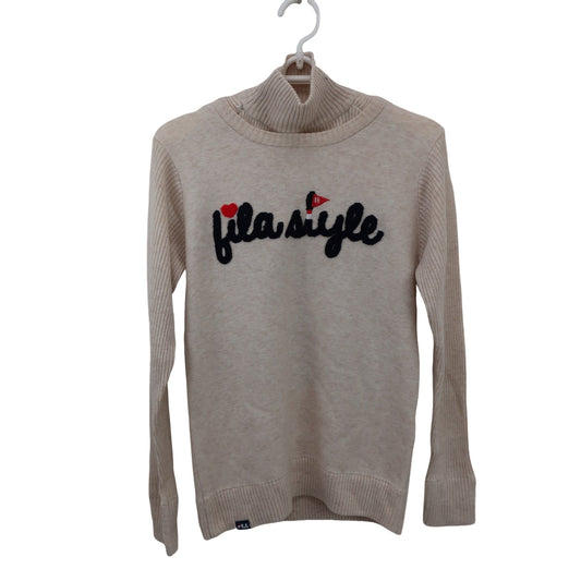 FILA GOLF(フィラゴルフ) セーター ベージュ レディース M B