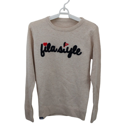 FILA GOLF(フィラゴルフ) セーター ベージュ レディース M B