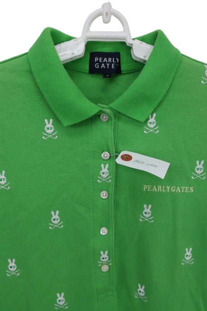 PEARLY GATES(パーリーゲイツ) ワンピース 黄緑 レディース 1 055-124412 B