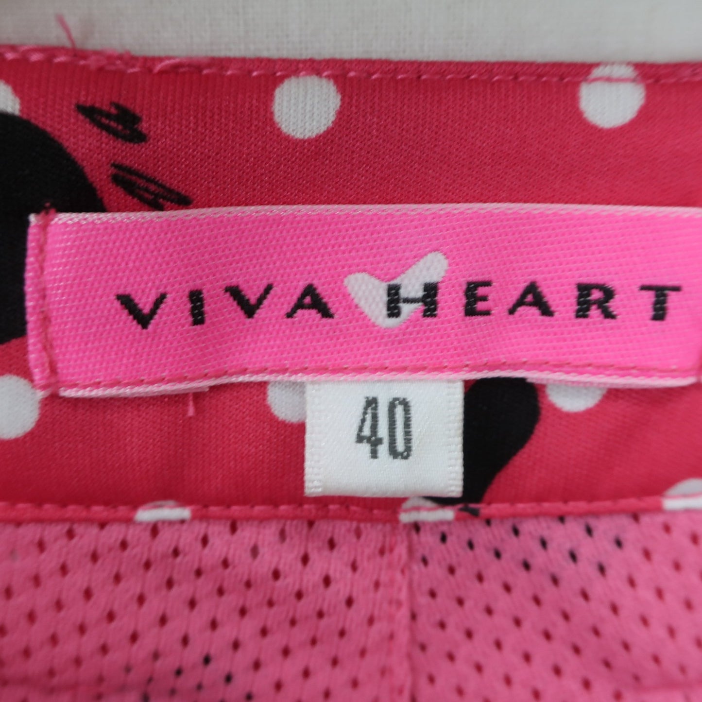 VIVA HEART(ビバハート) スカート ピンクハート柄 レディース 40 A