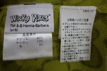 FICCE GOLF(フィッツェゴルフ) ニットベスト 黄色総柄 メンズ LL A