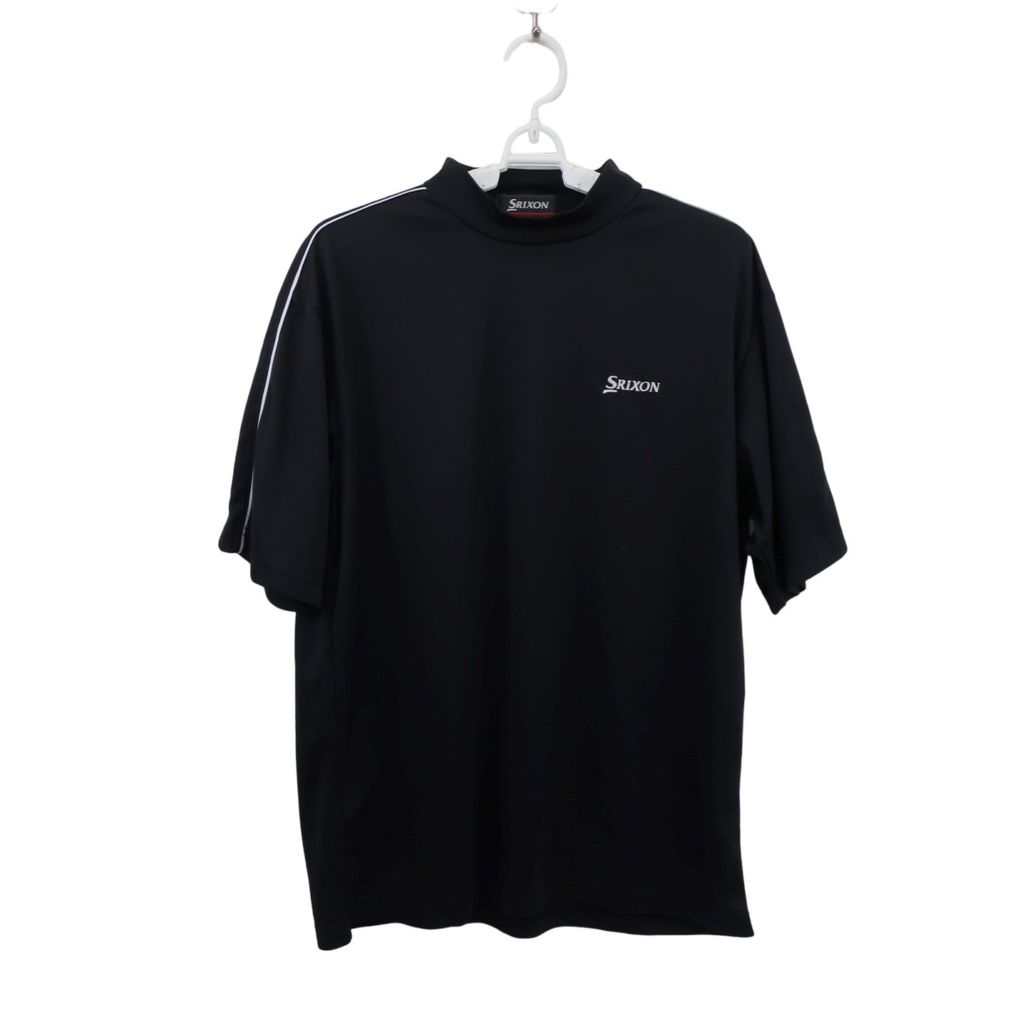SRIXON(スリクソン) 半袖モックネックシャツ 黒 メンズ M~L A