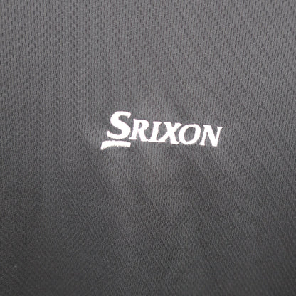 SRIXON(スリクソン) 半袖モックネックシャツ 黒 メンズ M~L A