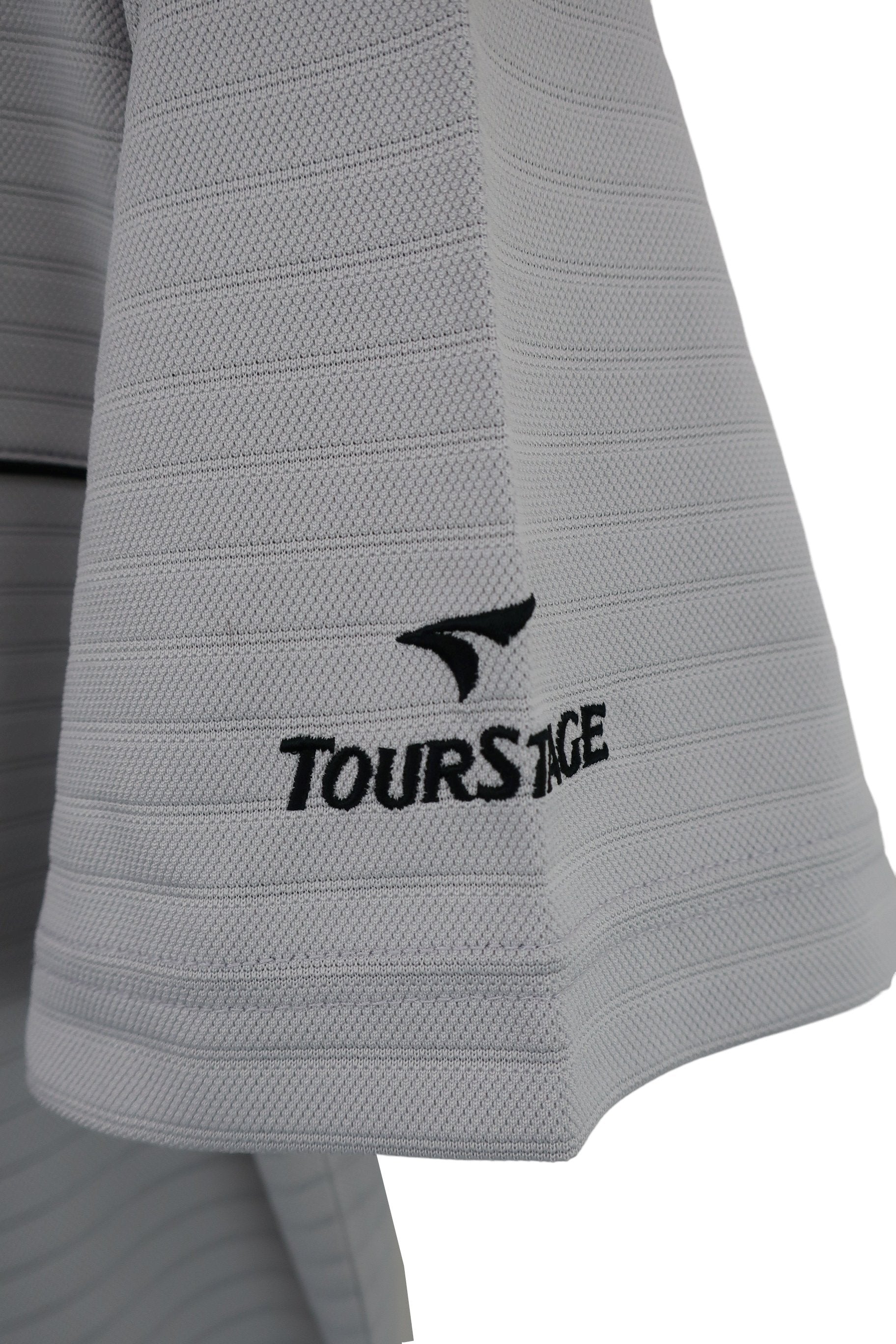 TOURSTAGE(ツアーステージ) 半袖ハイネックシャツ グレー メンズ M A