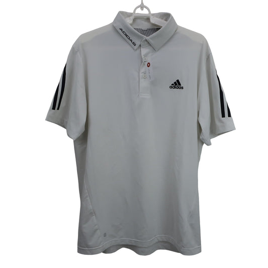 adidas(アディダス) ポロシャツ 白 メンズ XL A