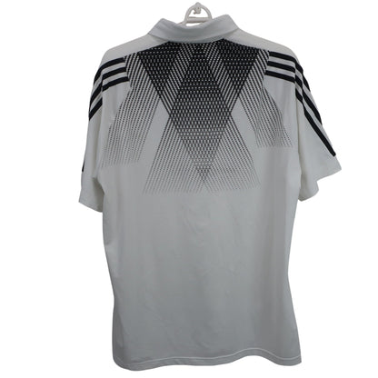adidas(アディダス) ポロシャツ 白 メンズ XL A