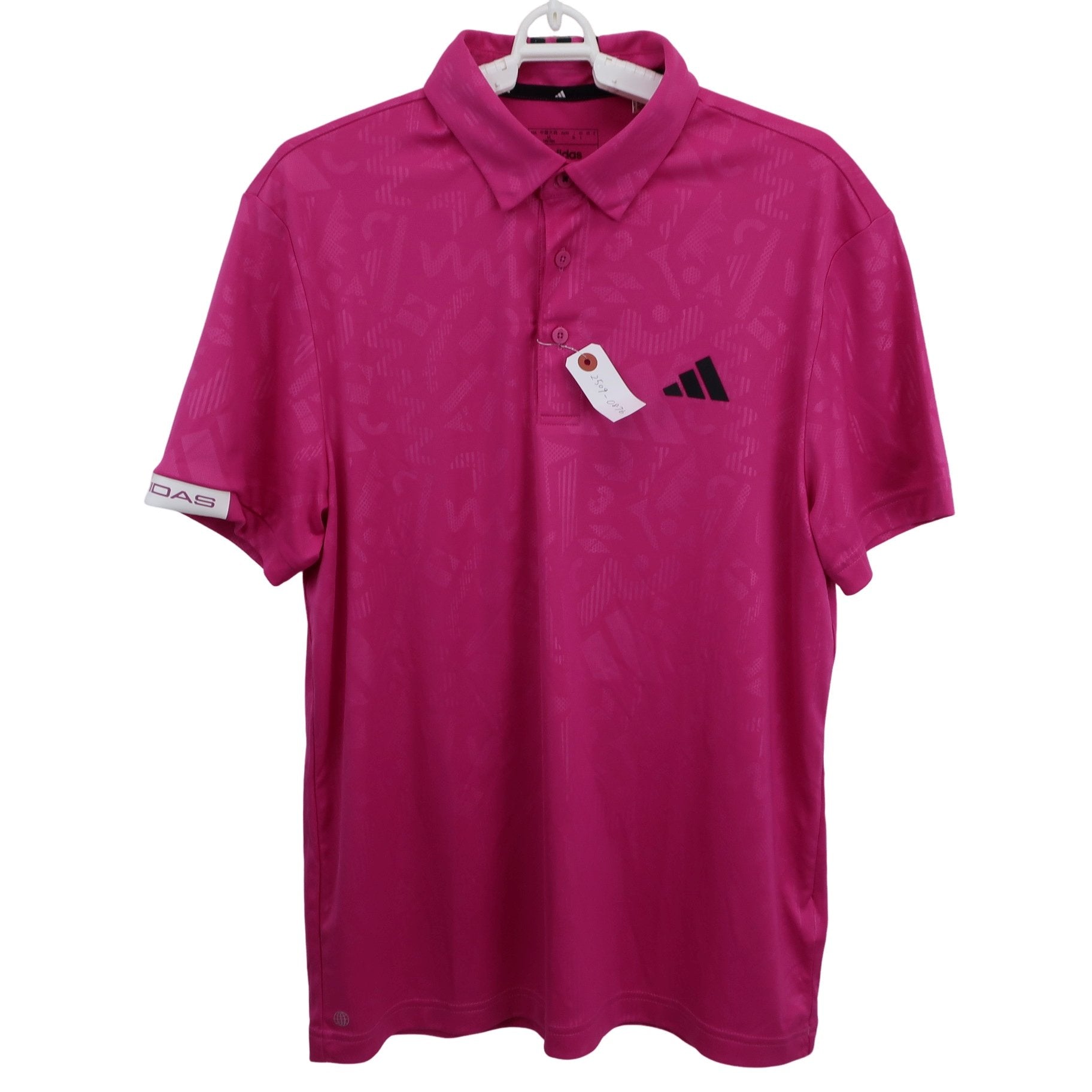 adidas(アディダス) ポロシャツ ピンク メンズ XL A