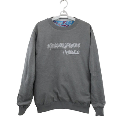 Munsingwear(マンシングウェア) リバーシブルスニード 白水色総柄 / グレー メンズ LL ラファエル・ランフランコ コラボ A