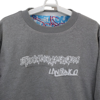 Munsingwear(マンシングウェア) リバーシブルスニード 白水色総柄 / グレー メンズ LL ラファエル・ランフランコ コラボ A