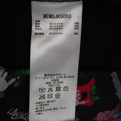 Munsingwear(マンシングウェア) ダウンベスト 白水色総柄 メンズ L ラファエル・ランフランコ コラボ B