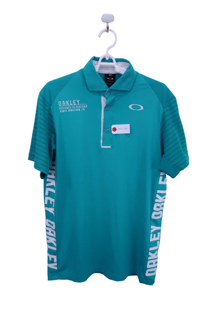 OAKLEY(オークリー) ポロシャツ 水色 メンズ M A