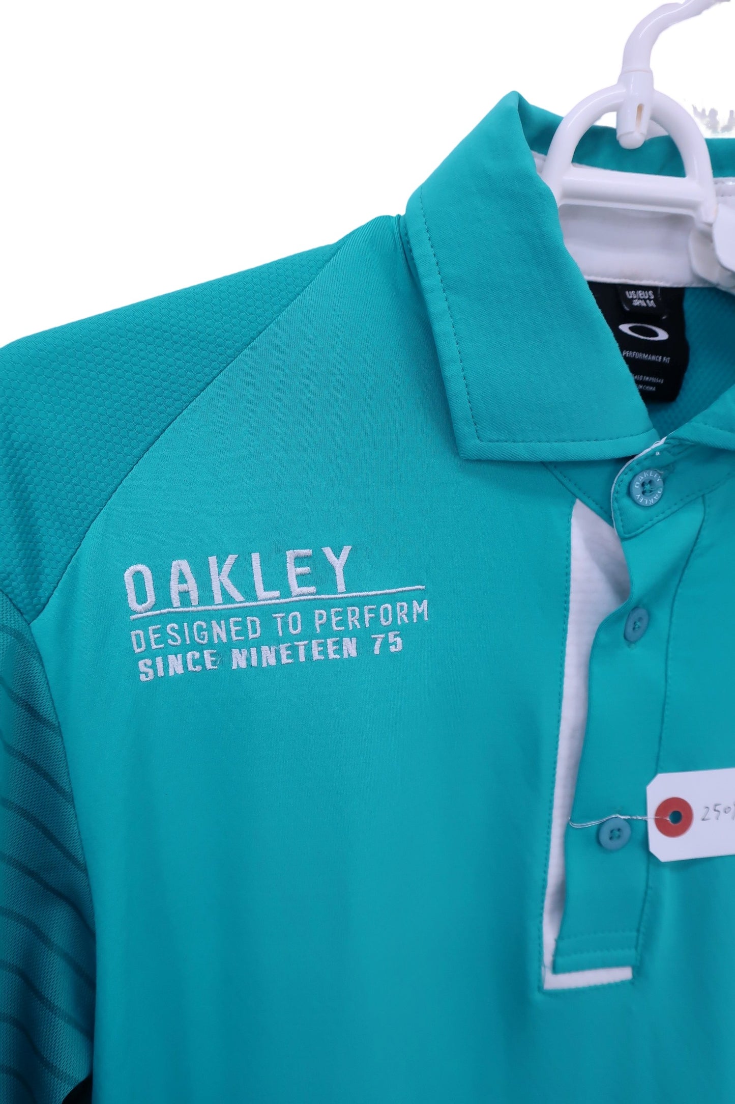 OAKLEY(オークリー) ポロシャツ 水色 メンズ M A