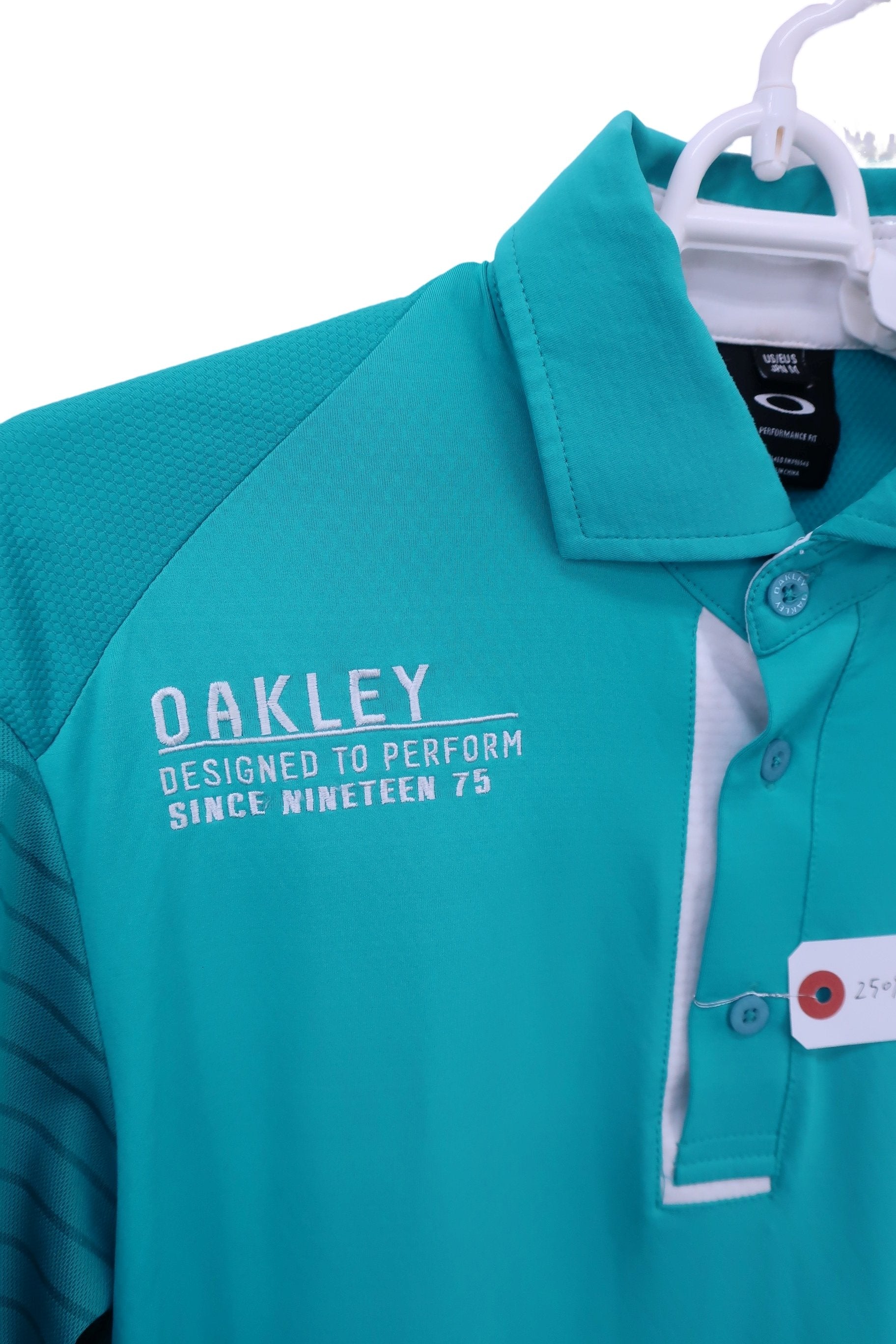 OAKLEY(オークリー) ポロシャツ 水色 メンズ M A