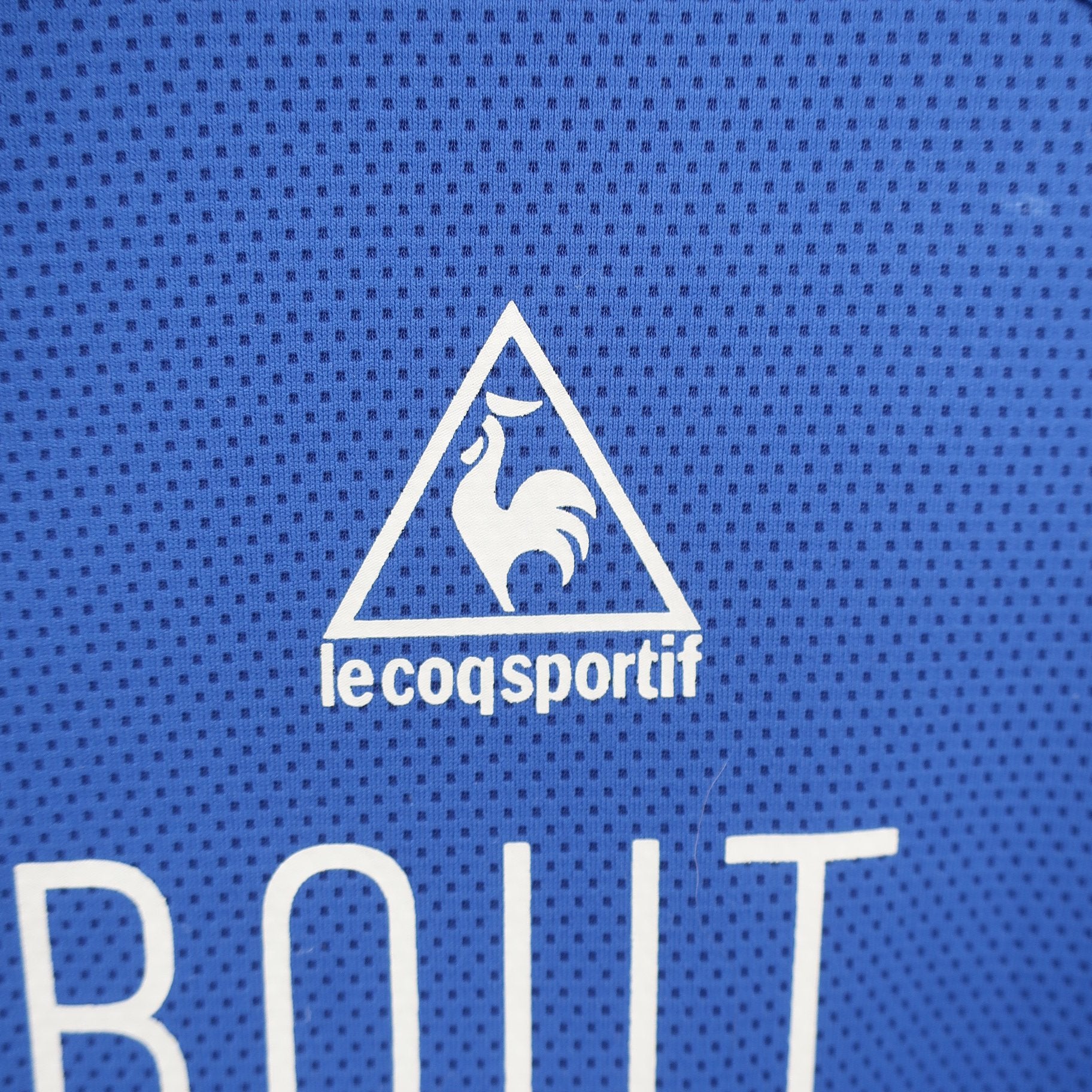 le coq sportif(ルコックスポルティフ) ハーフジップシャツ 青 メンズ L A