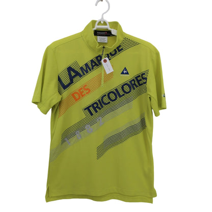 le coq sportif(ルコックスポルティフ) ハーフジップシャツ 黄色 メンズ L A