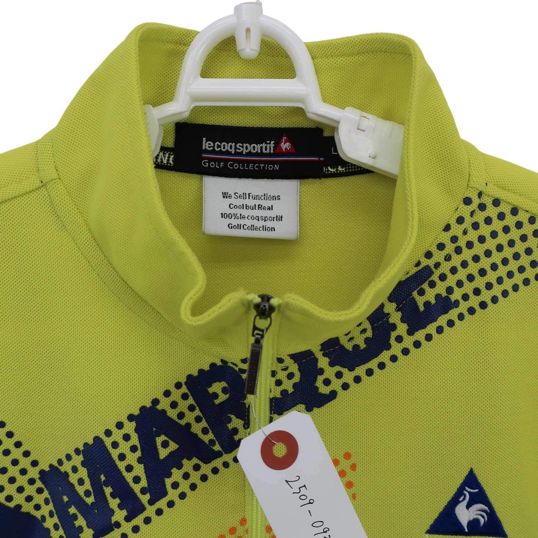 le coq sportif(ルコックスポルティフ) ハーフジップシャツ 黄色 メンズ L A