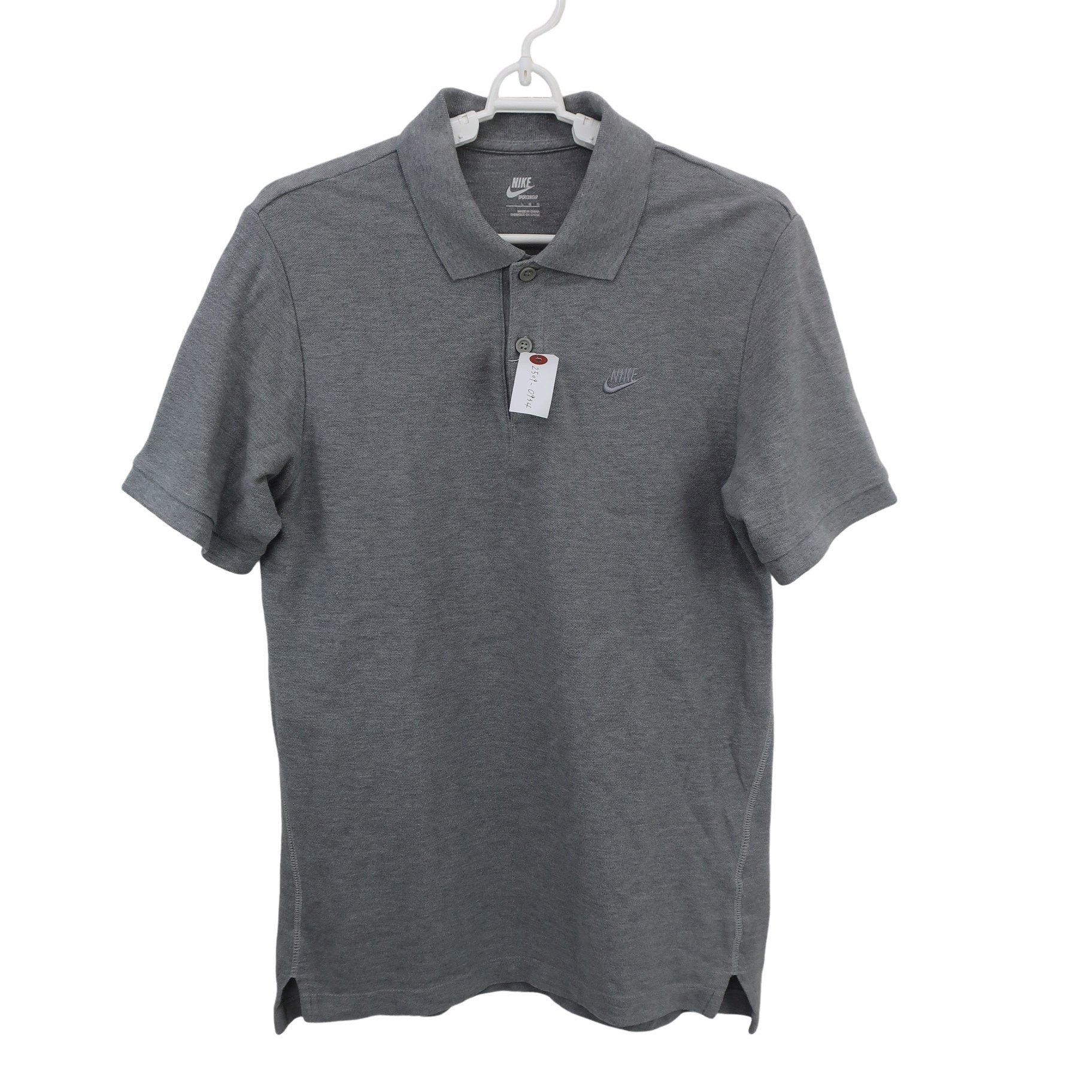 NIKE GOLF(ナイキゴルフ) ポロシャツ グレー メンズ L B