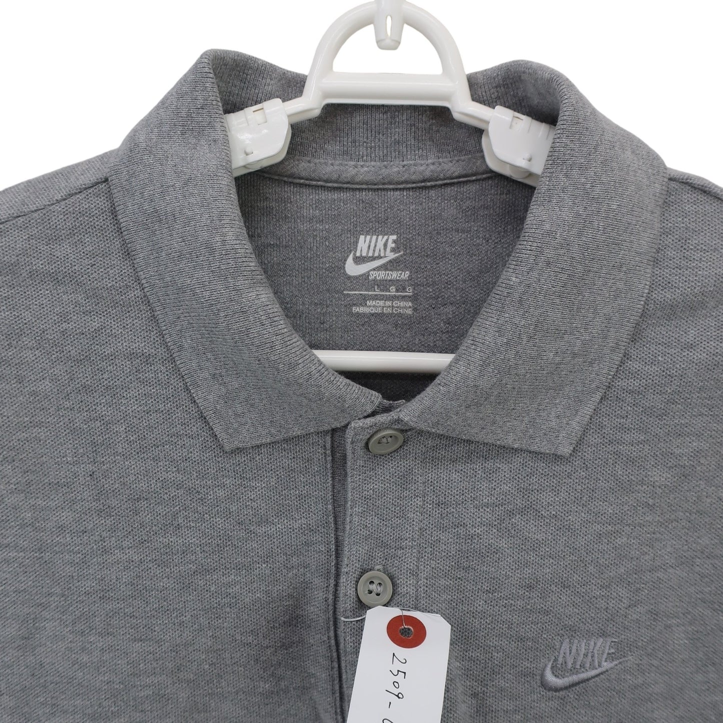 NIKE GOLF(ナイキゴルフ) ポロシャツ グレー メンズ L B