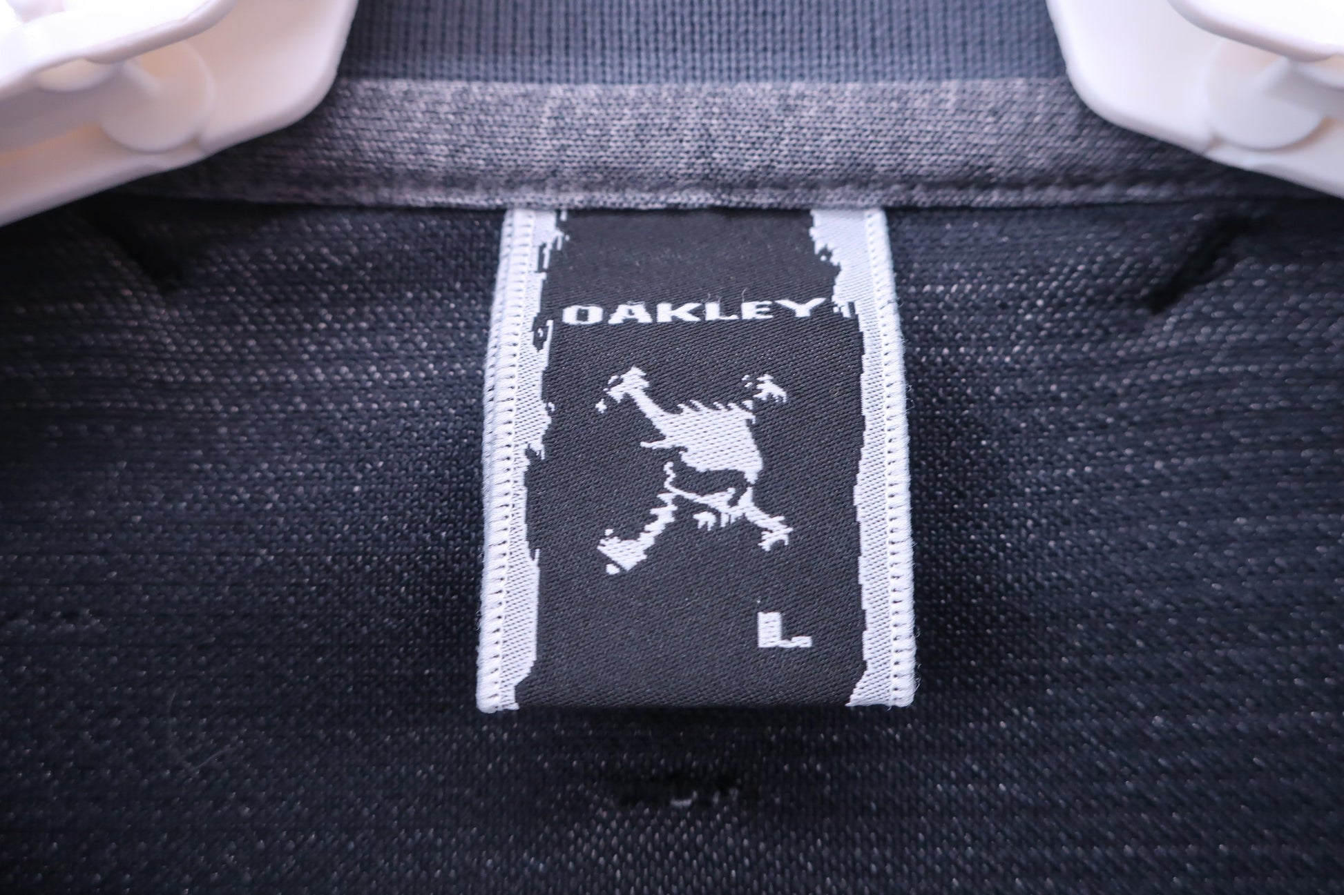 OAKLEY(オークリー) 長袖ポロシャツ グレー メンズ L B