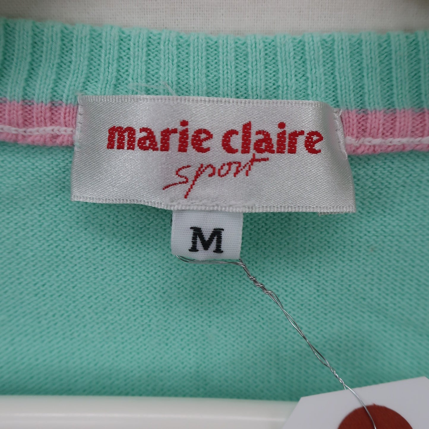 marie claire sport(マリ・クレール・スポーツ) ニットベスト ミントグリーン レディース M A