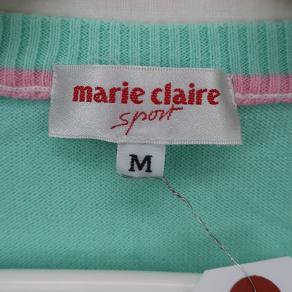 marie claire sport(マリ・クレール・スポーツ) ニットベスト ミントグリーン レディース M A