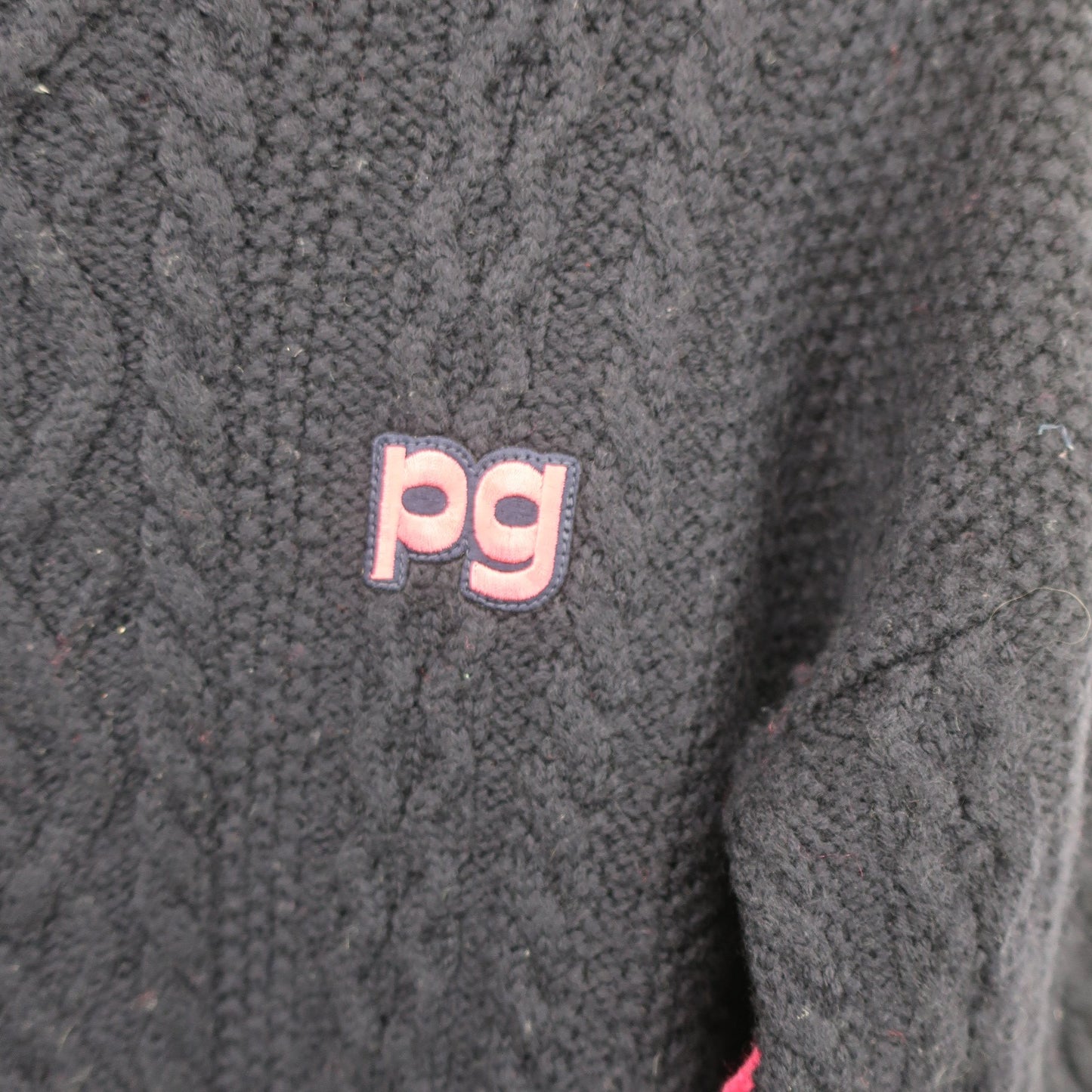 PEARLY GATES(パーリーゲイツ) セーター ネイビー / ピンク レディース 0 055-270186 A