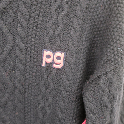 PEARLY GATES(パーリーゲイツ) セーター ネイビー / ピンク レディース 0 055-270186 A