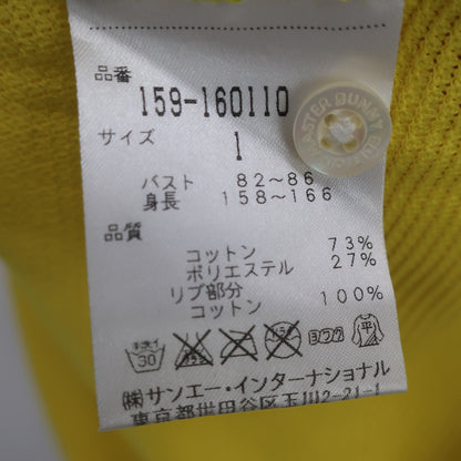 MASTER BUNNY EDITION(マスターバニーエディション) ポロシャツ 黄色 レディース 1 159-160110 A