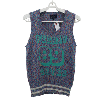 PEARLY GATES(パーリーゲイツ) ニットベスト 青系カラフル レディース 1 055-173332 B