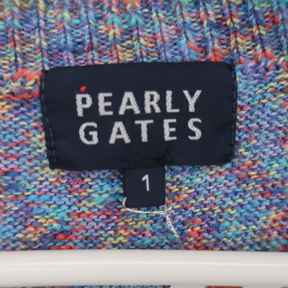 PEARLY GATES(パーリーゲイツ) ニットベスト 青系カラフル レディース 1 055-173332 B