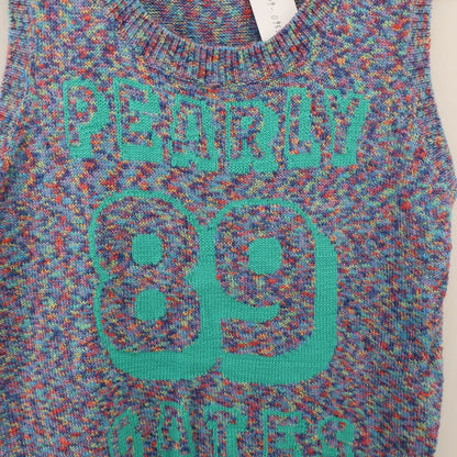 PEARLY GATES(パーリーゲイツ) ニットベスト 青系カラフル レディース 1 055-173332 B