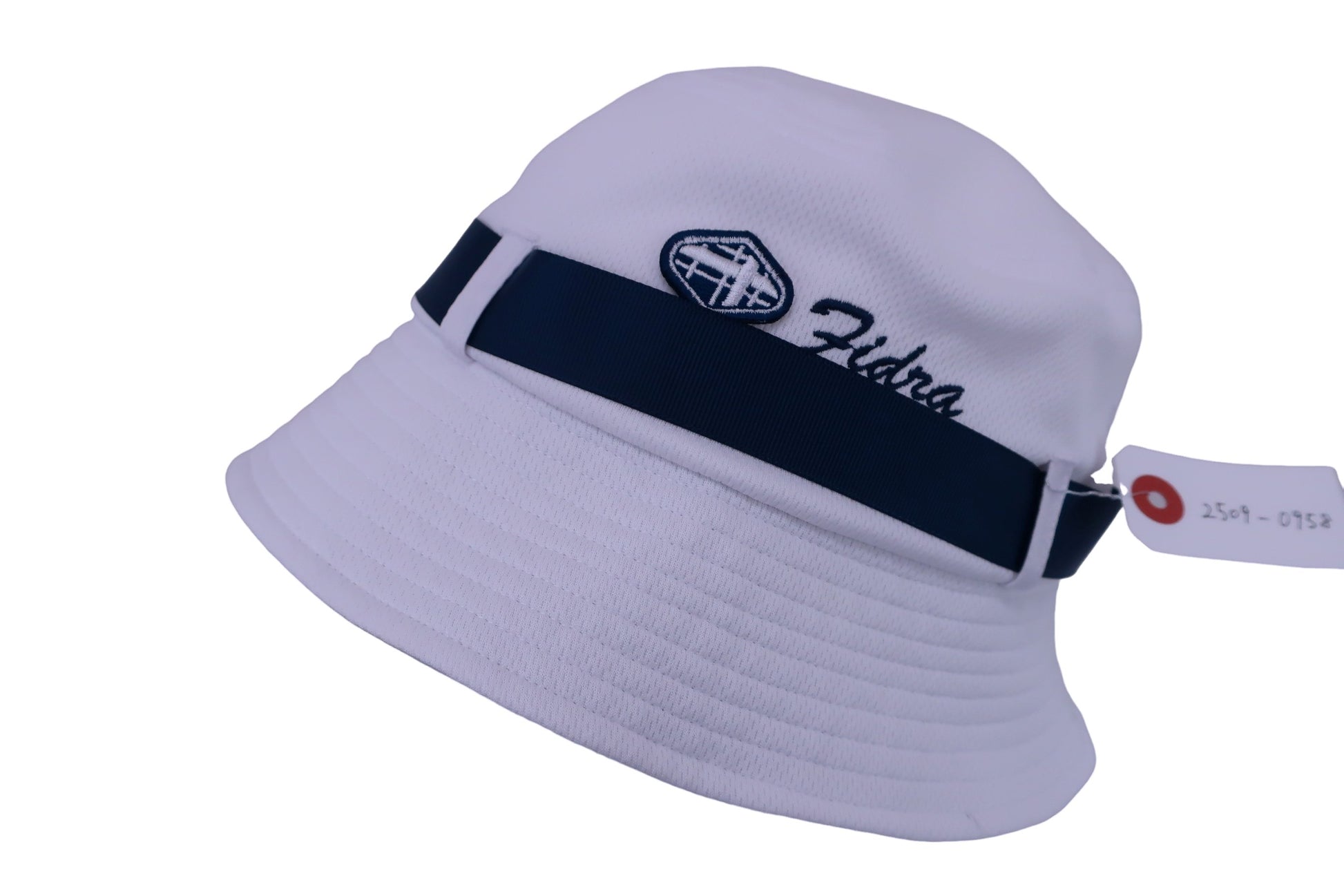 FIDRA(フィドラ) ハット 白ネイビー レディース フリーサイズ A