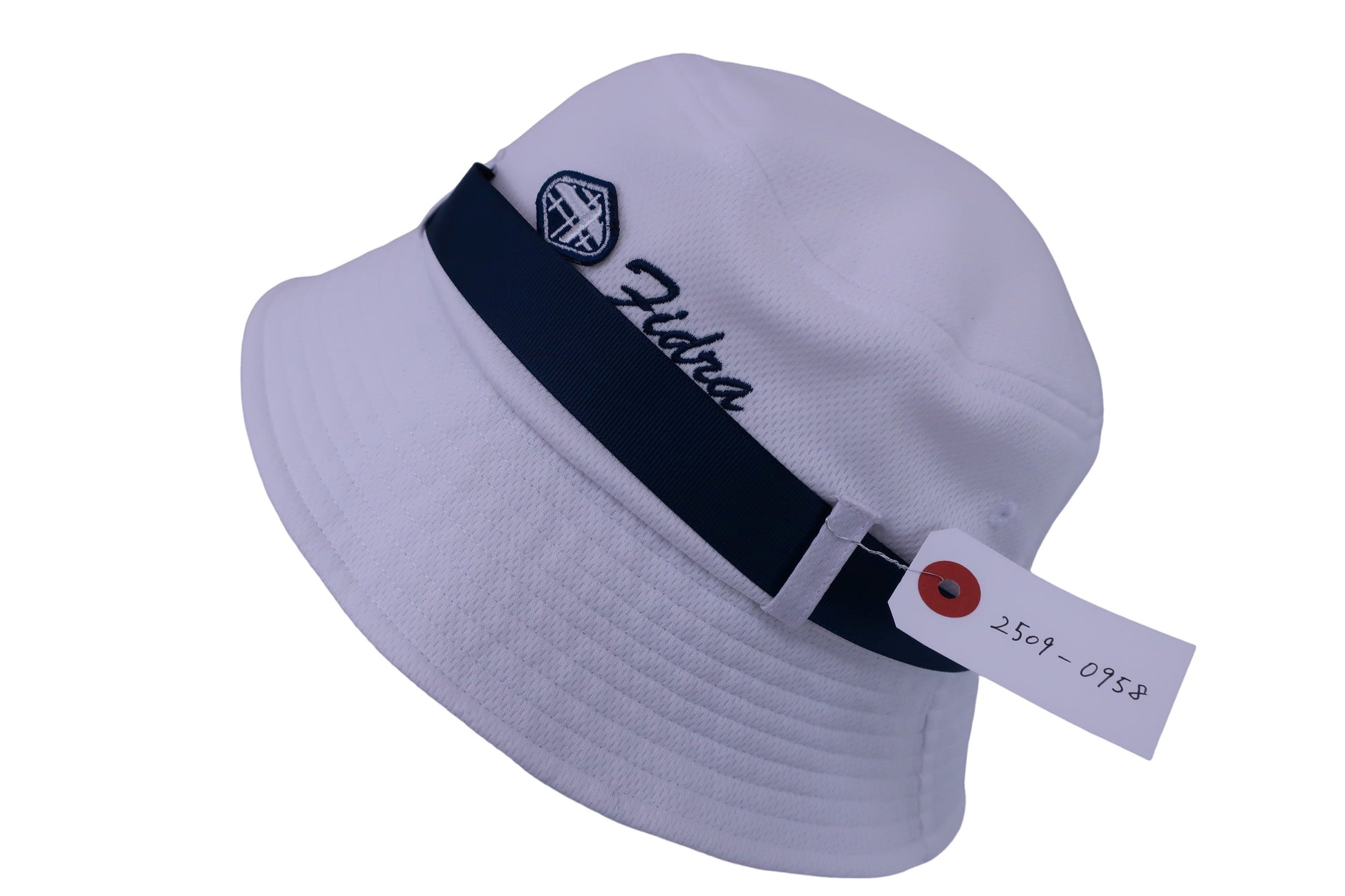 FIDRA(フィドラ) ハット 白ネイビー レディース フリーサイズ A