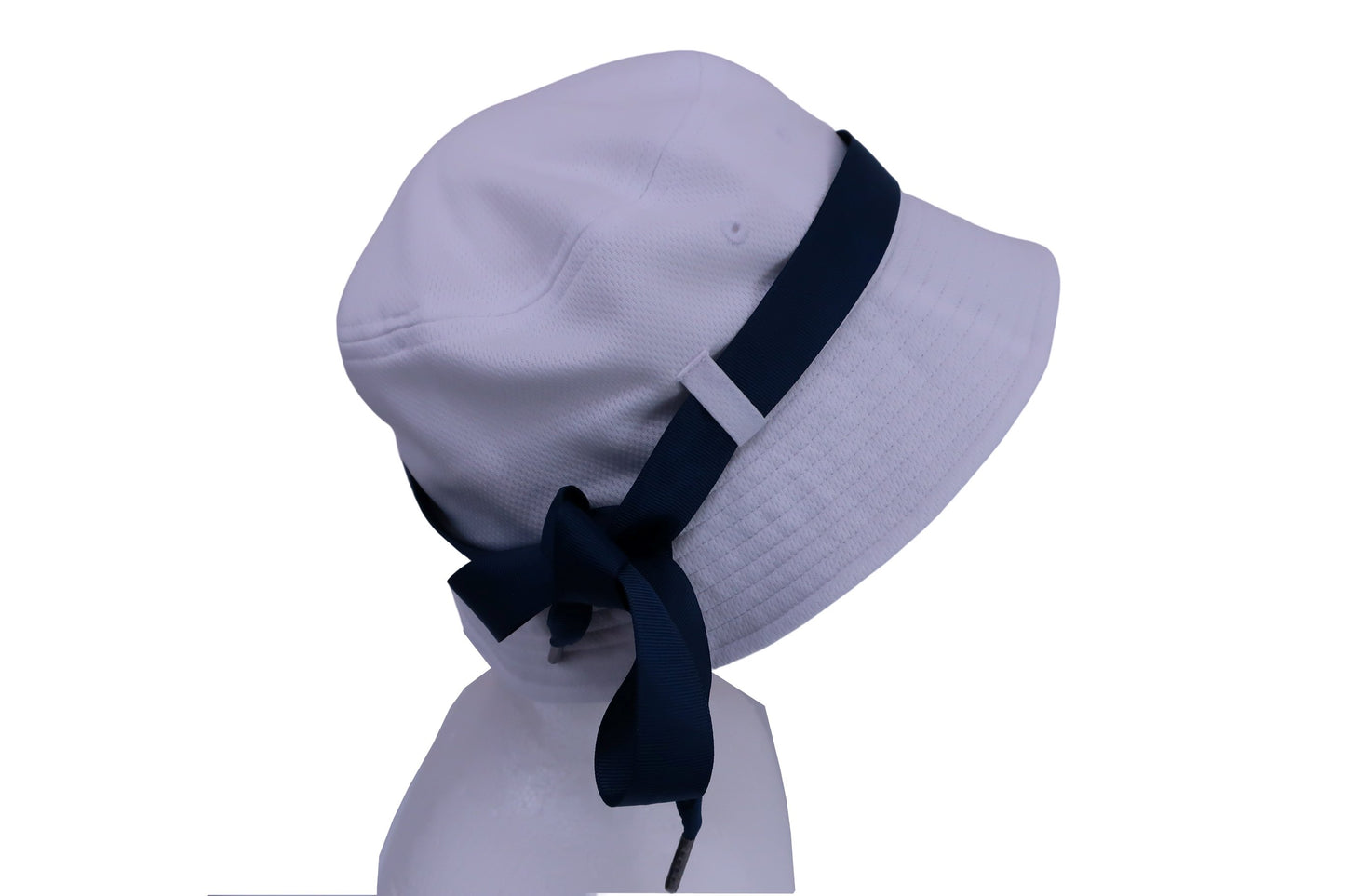 FIDRA(フィドラ) ハット 白ネイビー レディース フリーサイズ A