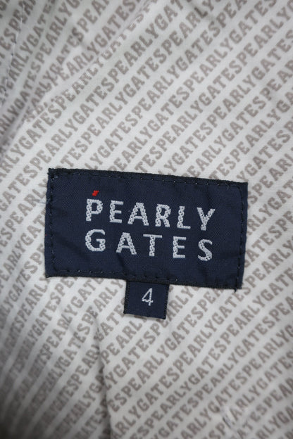 PEARLY GATES(パーリーゲイツ) ハーフパンツ 青系チェック柄 メンズ 4 053-8132513 B