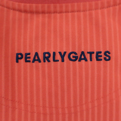 PEARLY GATES(パーリーゲイツ) ポロシャツ 赤 メンズ 4 053-0160526 A