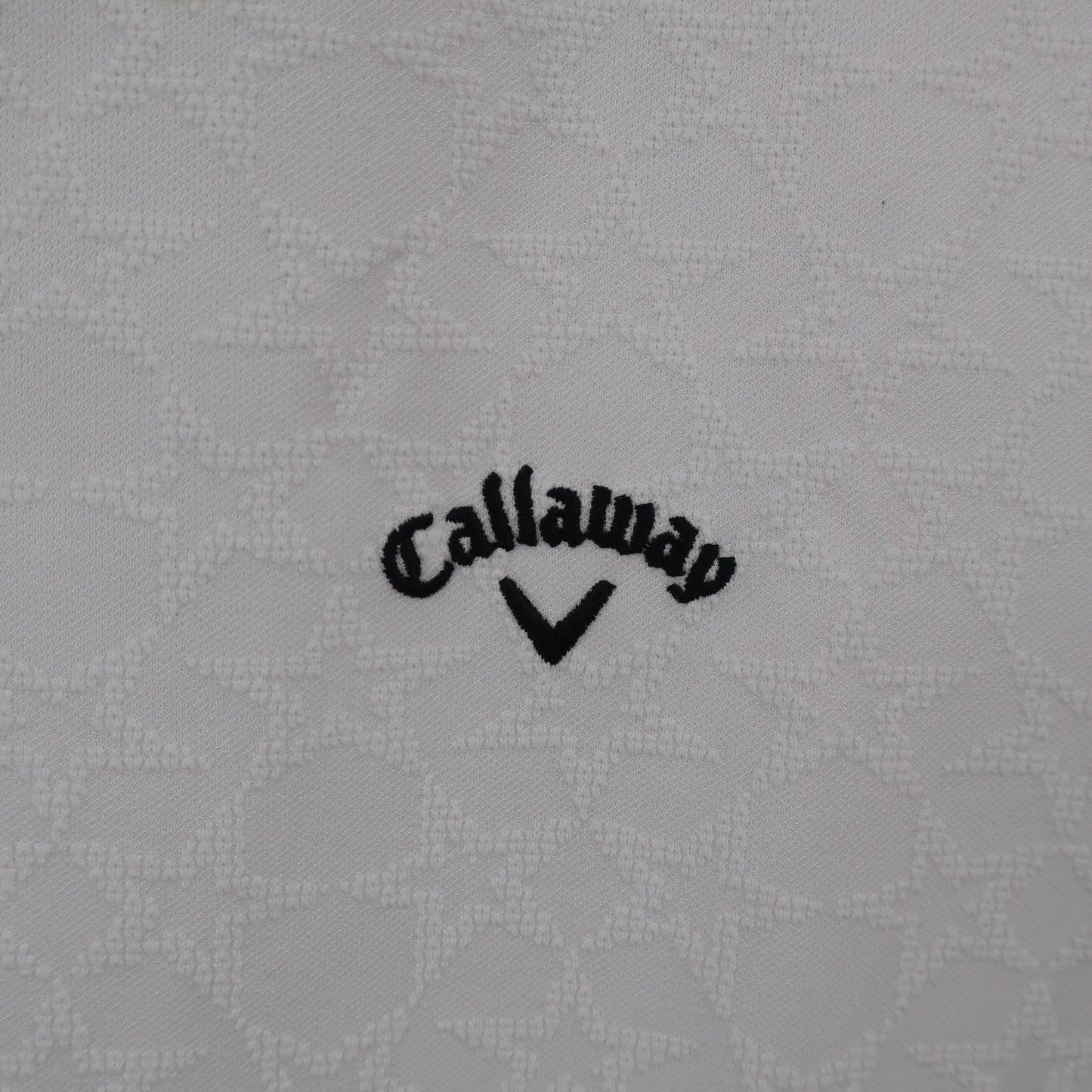 Callaway(キャロウェイ) 半袖モックネックシャツ 白 レディース L C22234202 A