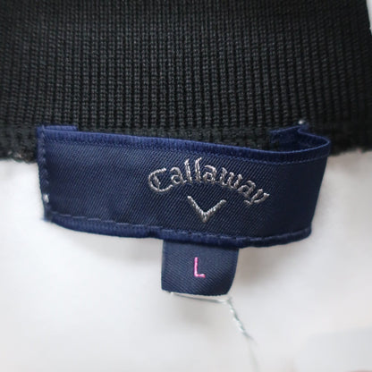 Callaway(キャロウェイ) 半袖モックネックシャツ 白 レディース L C22234202 A
