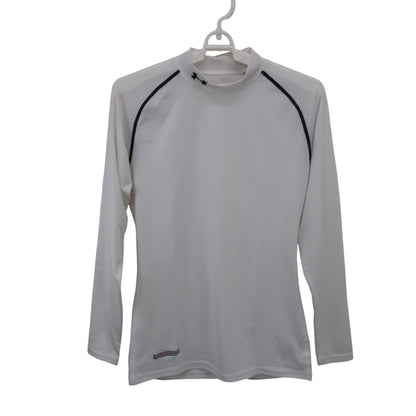 UNDER ARMOUR(アンダーアーマー) 長袖ハイネックシャツ 白 レディース LG A