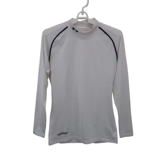 UNDER ARMOUR(アンダーアーマー) 長袖ハイネックシャツ 白 レディース LG A
