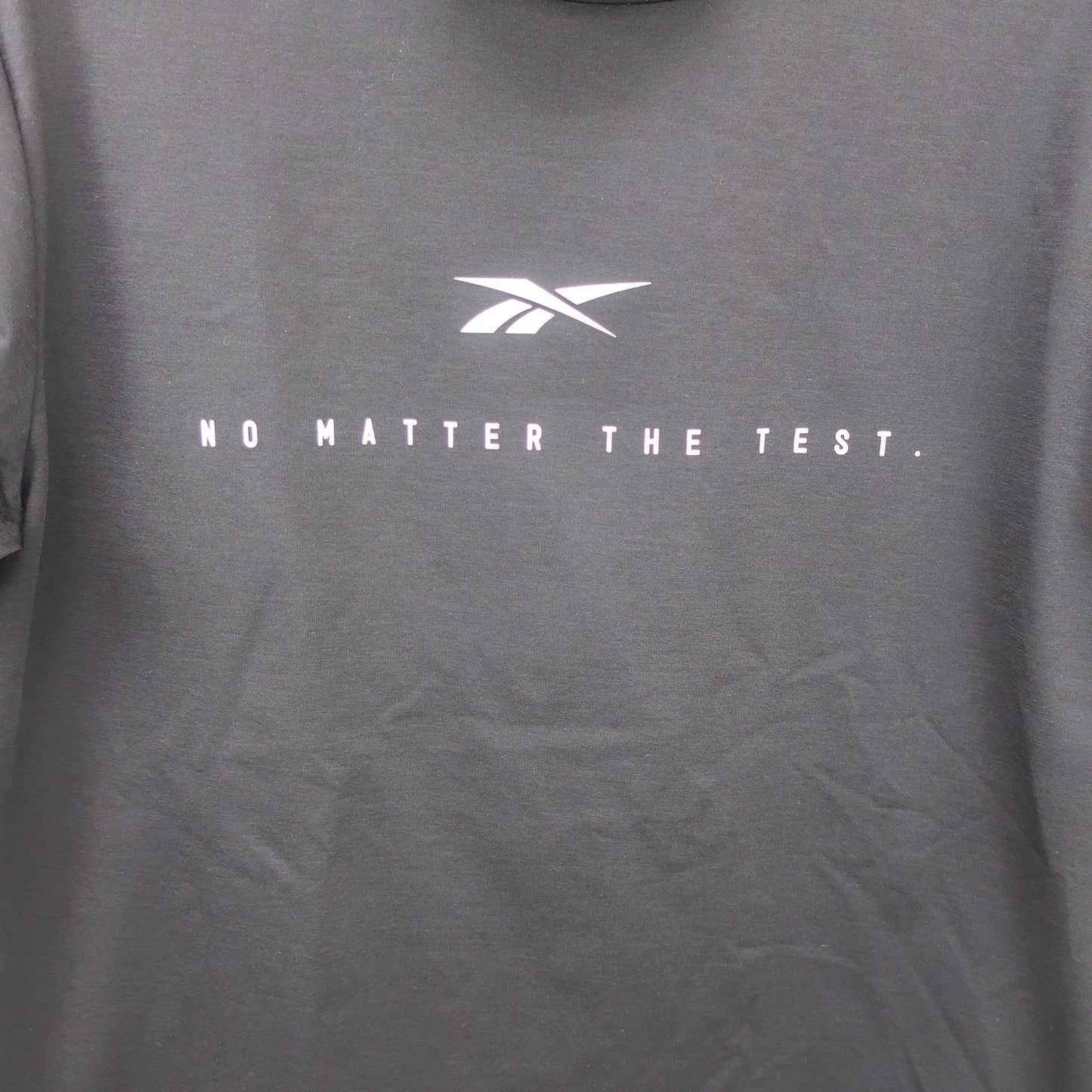 Reebok(リーボック) 半袖モックネックシャツ 黒 メンズ L S