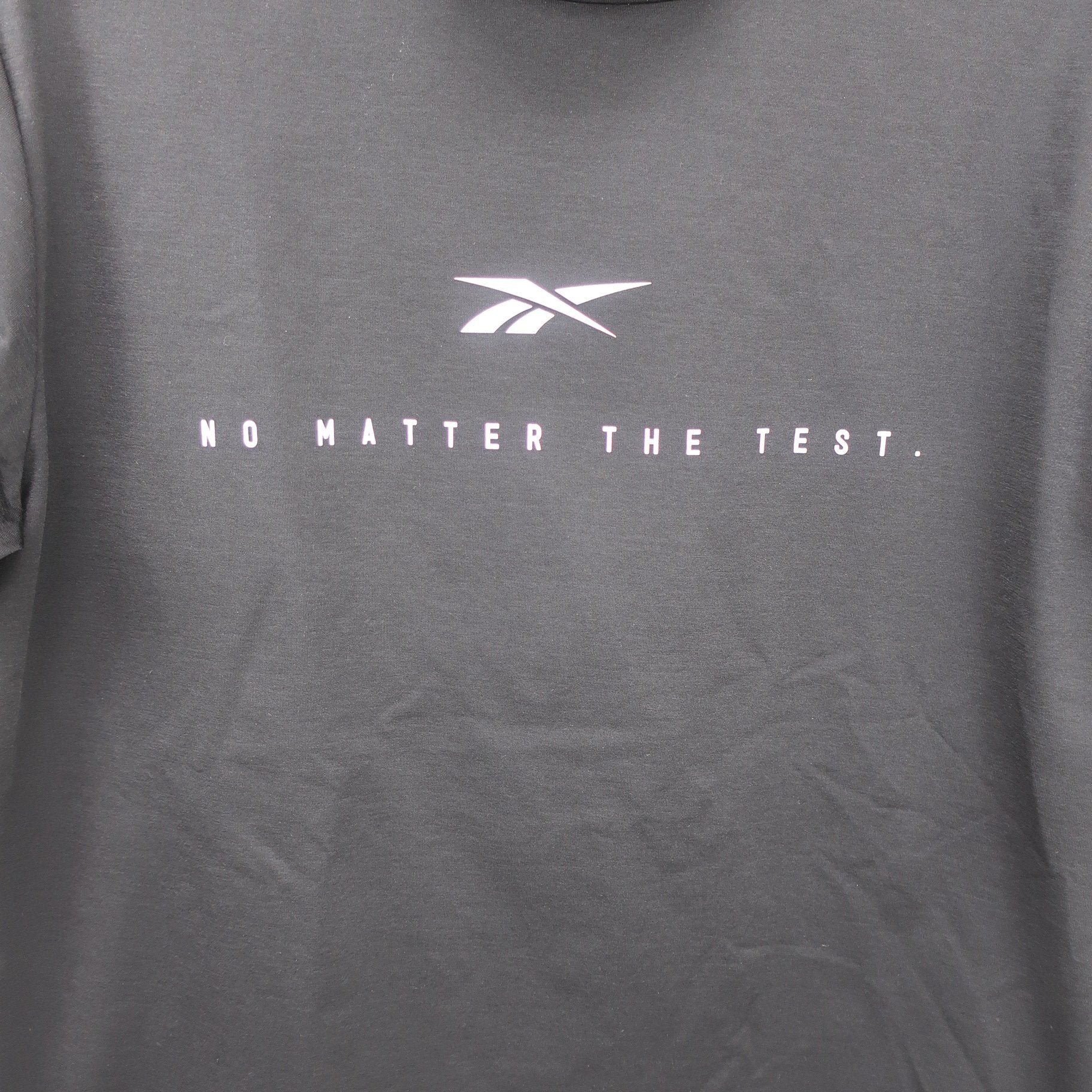 Reebok(リーボック) 半袖モックネックシャツ 黒 メンズ L S