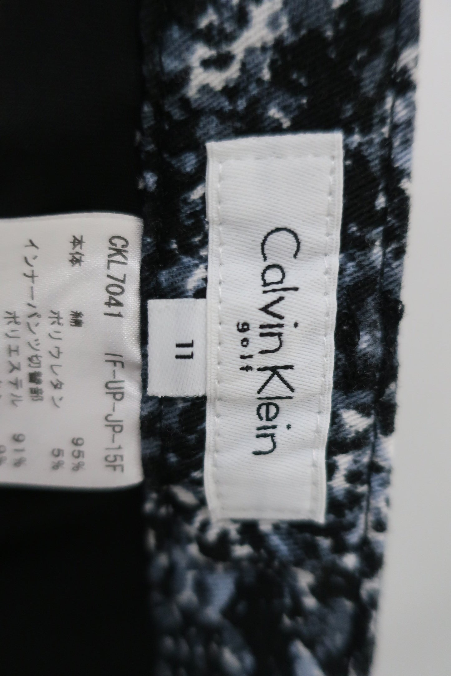 Calvin Klein golf(カルバンクラインゴルフ) スカート 黒系総柄 レディース 11 A