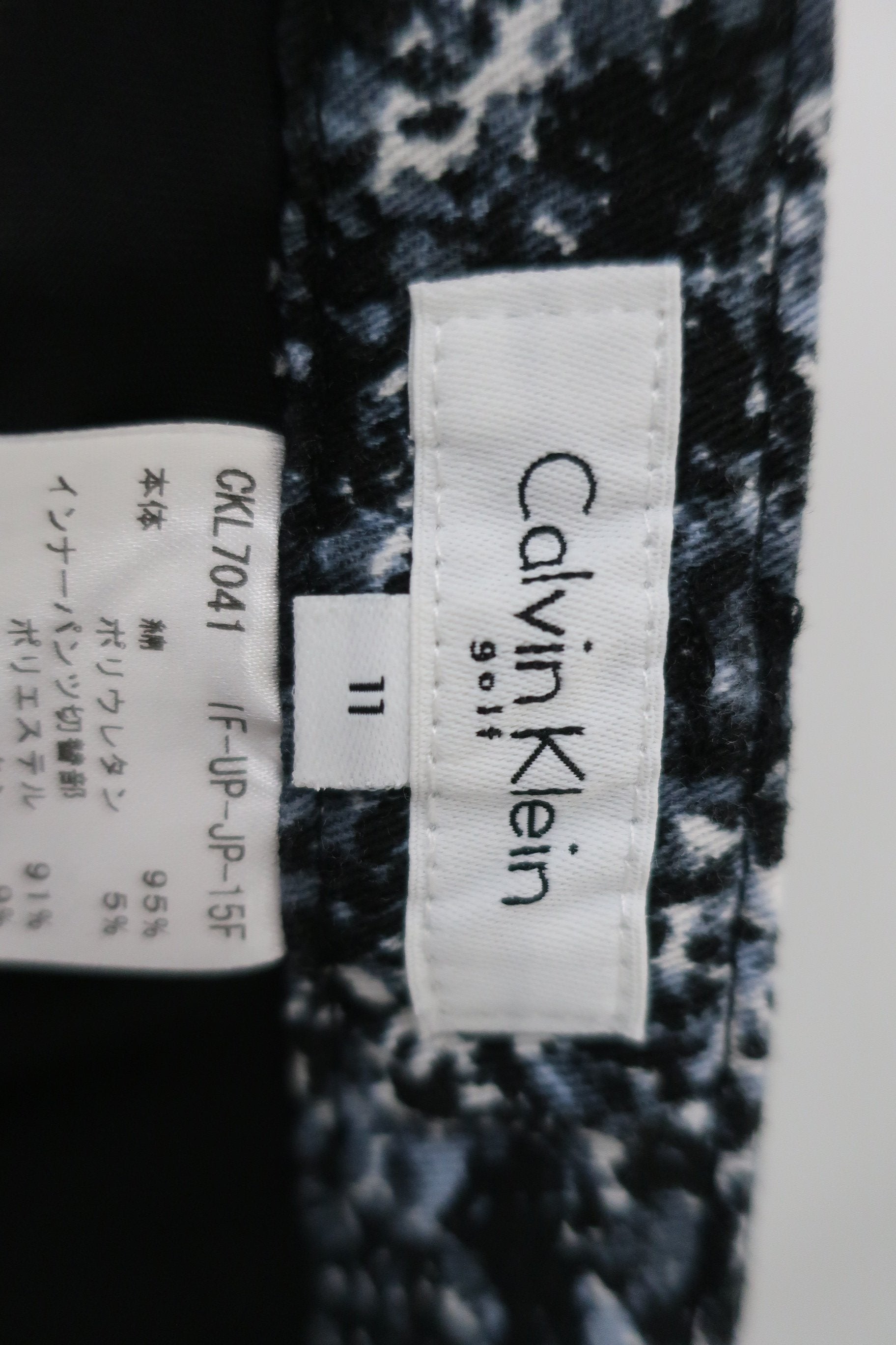Calvin Klein golf(カルバンクラインゴルフ) スカート 黒系総柄 レディース 11 A