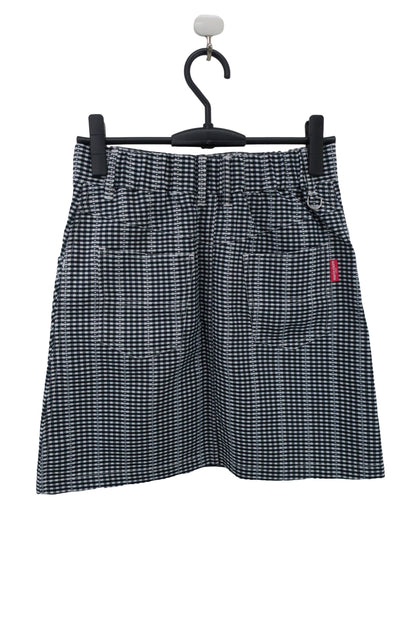 marie claire sport(マリ・クレール・スポーツ) スカート 白黒チェック レディース M A